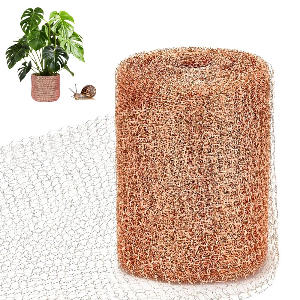 Maille De Cuivre 12,7 Cm X 15 M | Barrière Anti-limaces Et Rongeurs – Écologique Et Réutilisable - 10