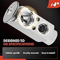 Vista 2 de A-Premium Válvula de expansión de CA compatible con Chevrolet Astra y Mercedes-Benz C36 AMG/C43 AMG/C280/CLK55 AMG/E55 AMG/E55
