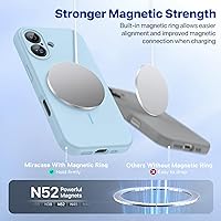 Vista 1317 de Miracase - Funda diseñada para iPhone 13 Pro Max con protector de pantalla, [forro interior de microfibra suave antiarañazos], funda protectora