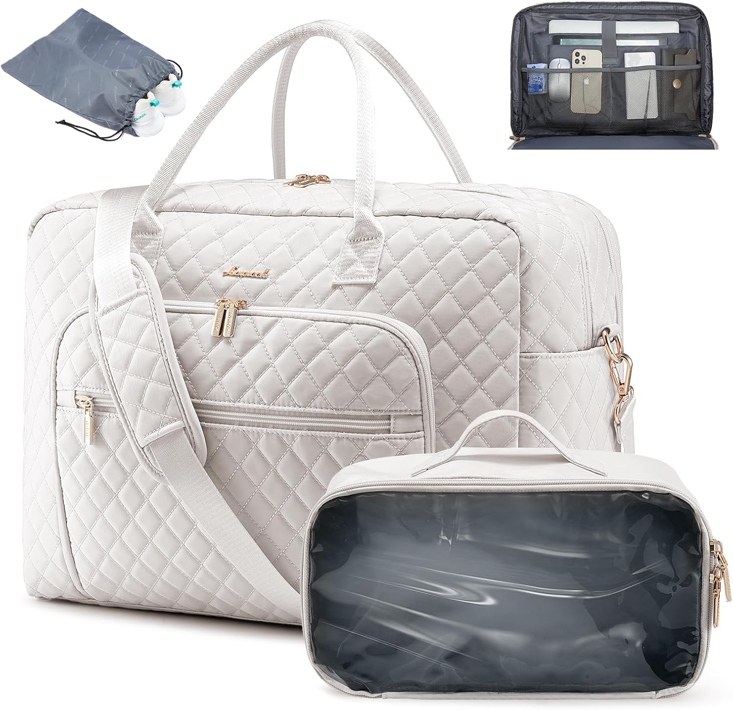 $47 LOVEVOOK Duffle Bag with Laptop Compartment