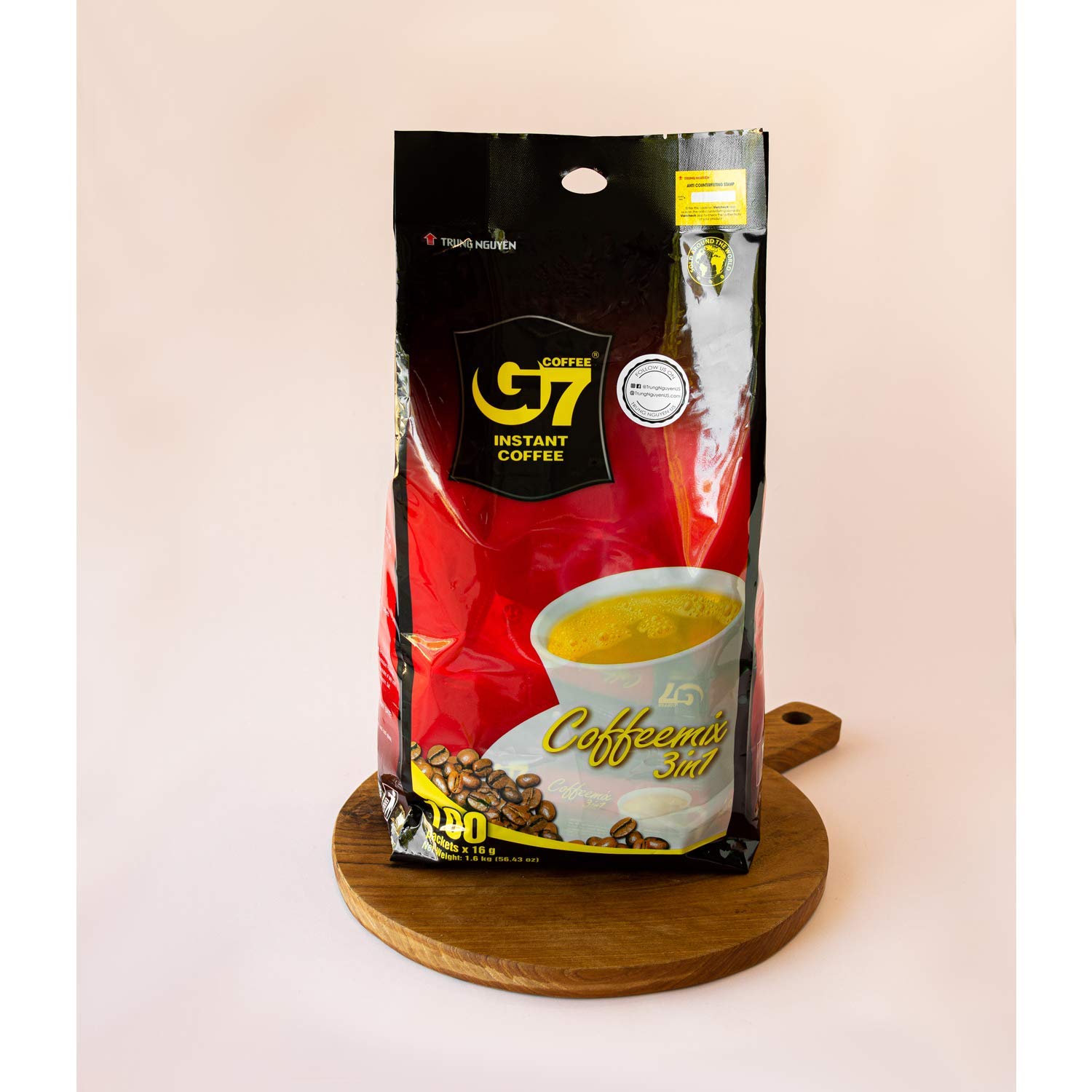 Amazon.com: Trung Nguyen — G7 3 in 1 Instant Coffee — Roasted