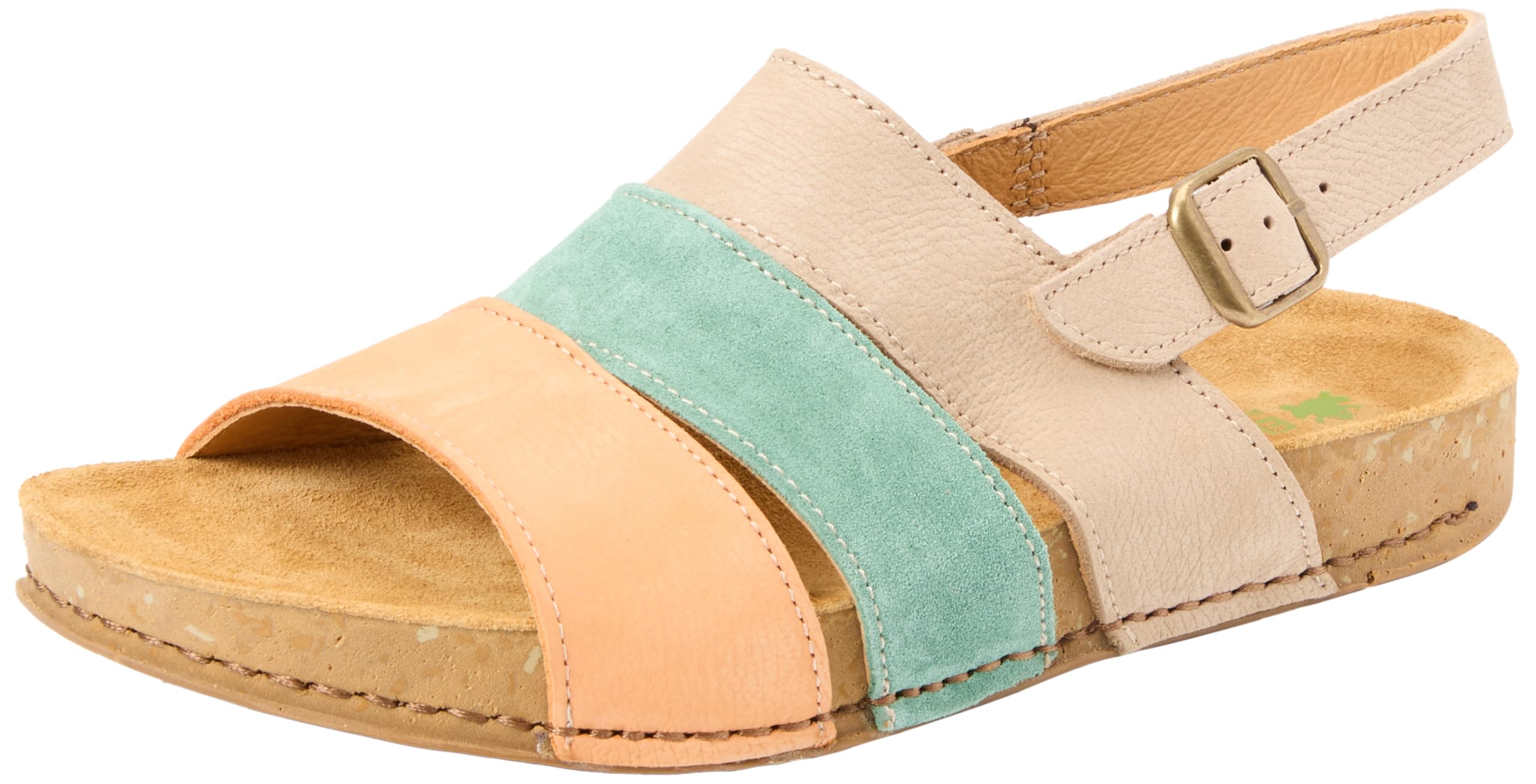 El Naturalista Women's N5798 Balance Sandal, Multi Stone, 3 UK