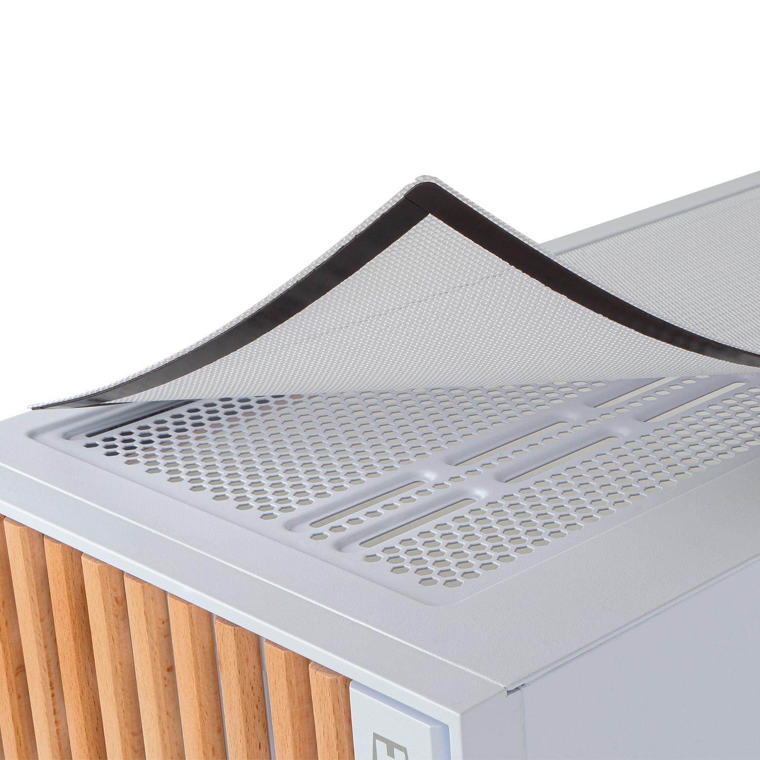 NOX Xtreme Products Hummer Element - Semitower ATX | M-ATX | ITX, Face Avant et Grille supérieure, côtés en Verre trempé, 3X 140mm Fans, Espace pour 10 Ventilateurs, USB-C et 3.0, Blanc