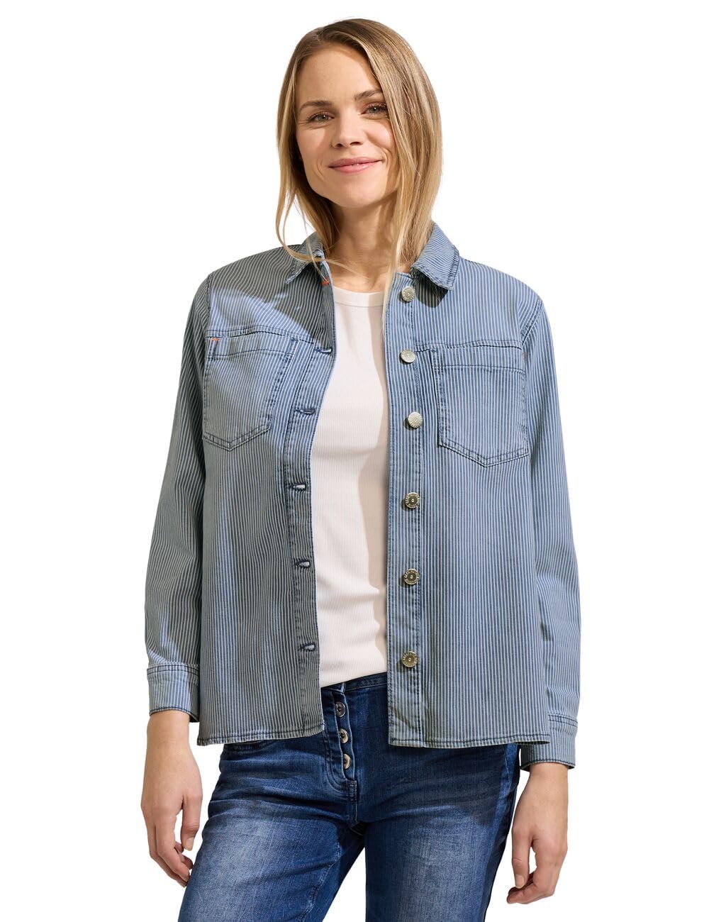 Cecil Damen Jeans Overshirt
