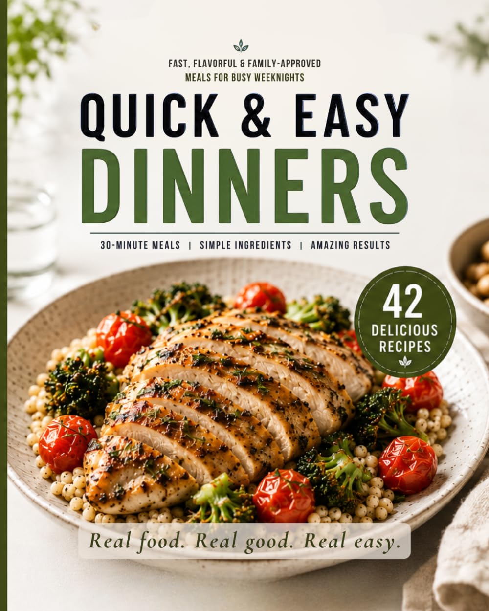 Quick & Easy Dinners: Simple Recipes for Everyday Life | 30-Minute One-Pan Meals with Easy Ingredients