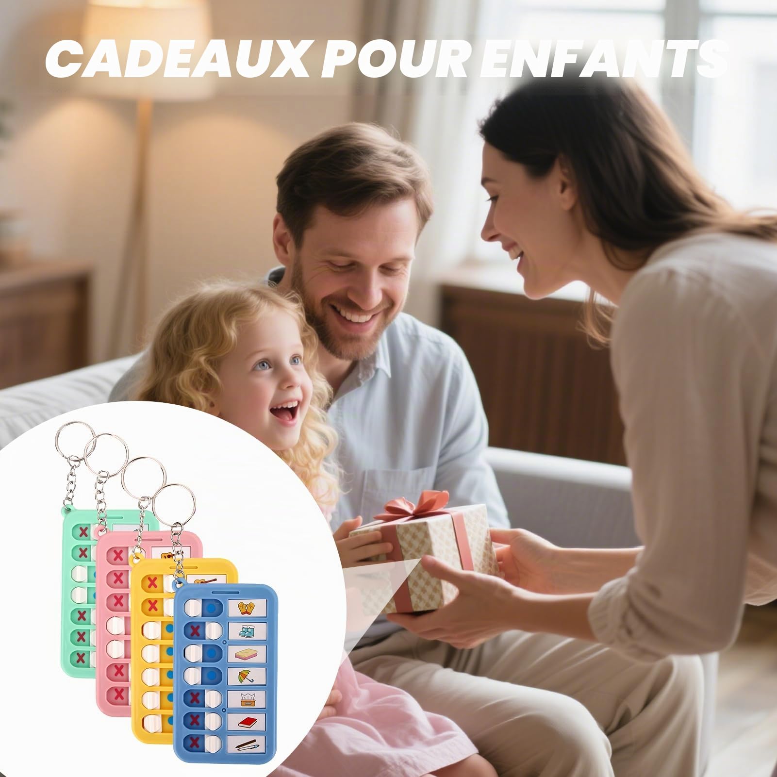 Tableau Routine Enfant Réutilisable avec 4 Cartes DIY - Planning Semainier pour Favoriser l'Autonomie, Multicolore