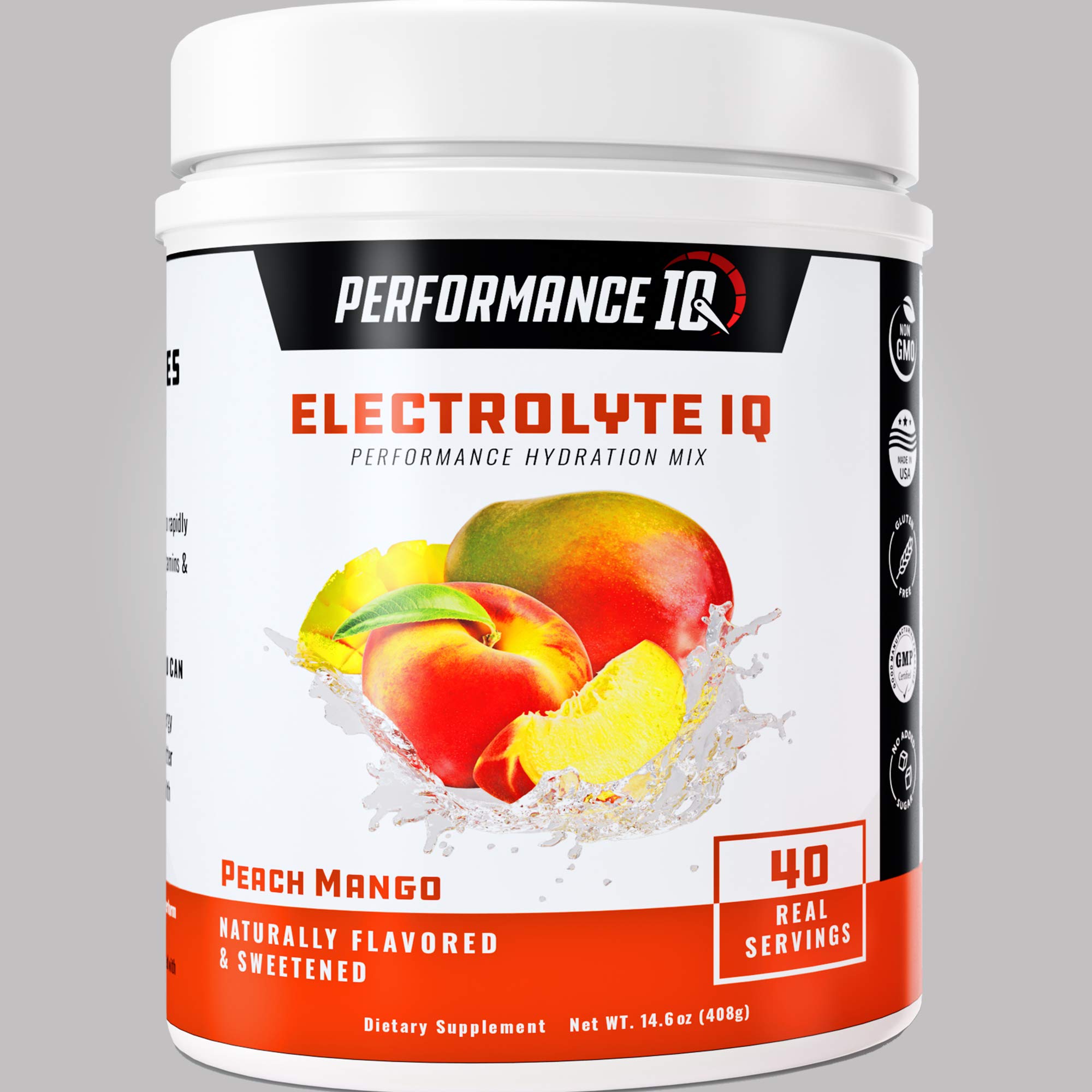 Buy Keto Friendly Electrolyte Powder, Peach Mango, Sports Performance Hydration Drink Mix, No