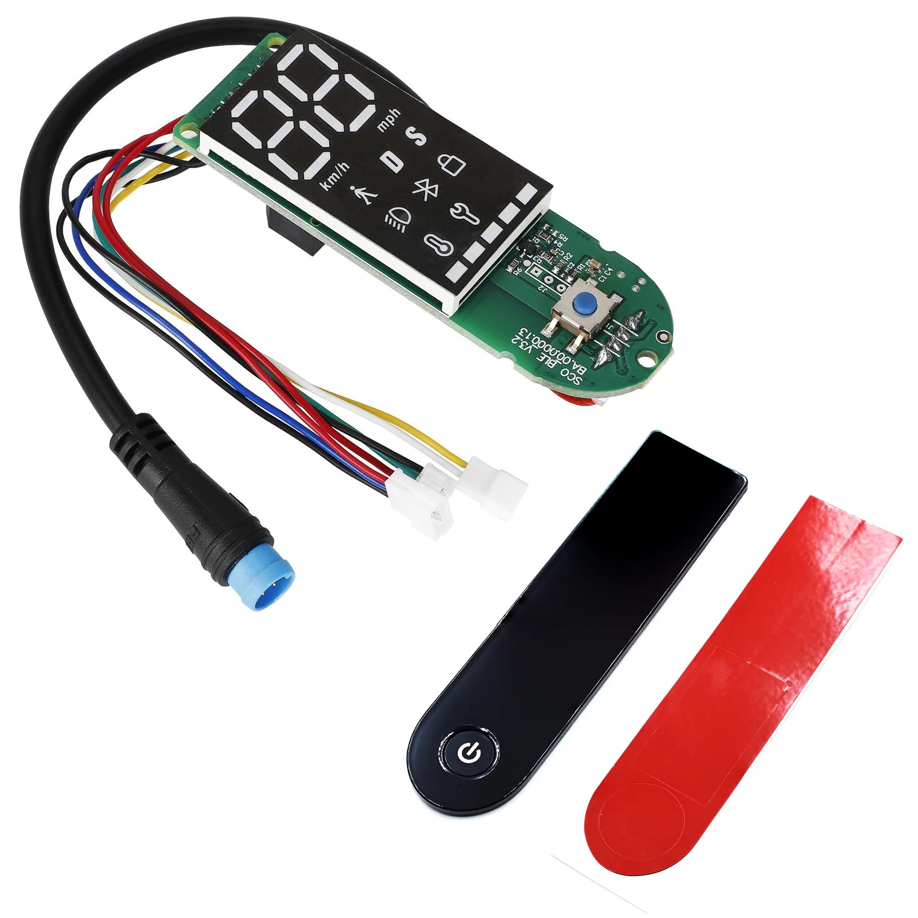 myBESTscooter - Pantalla LED BLE para tablero de instrumentos para scooter eléctrico Xiaomi 1S Pro y Pro2