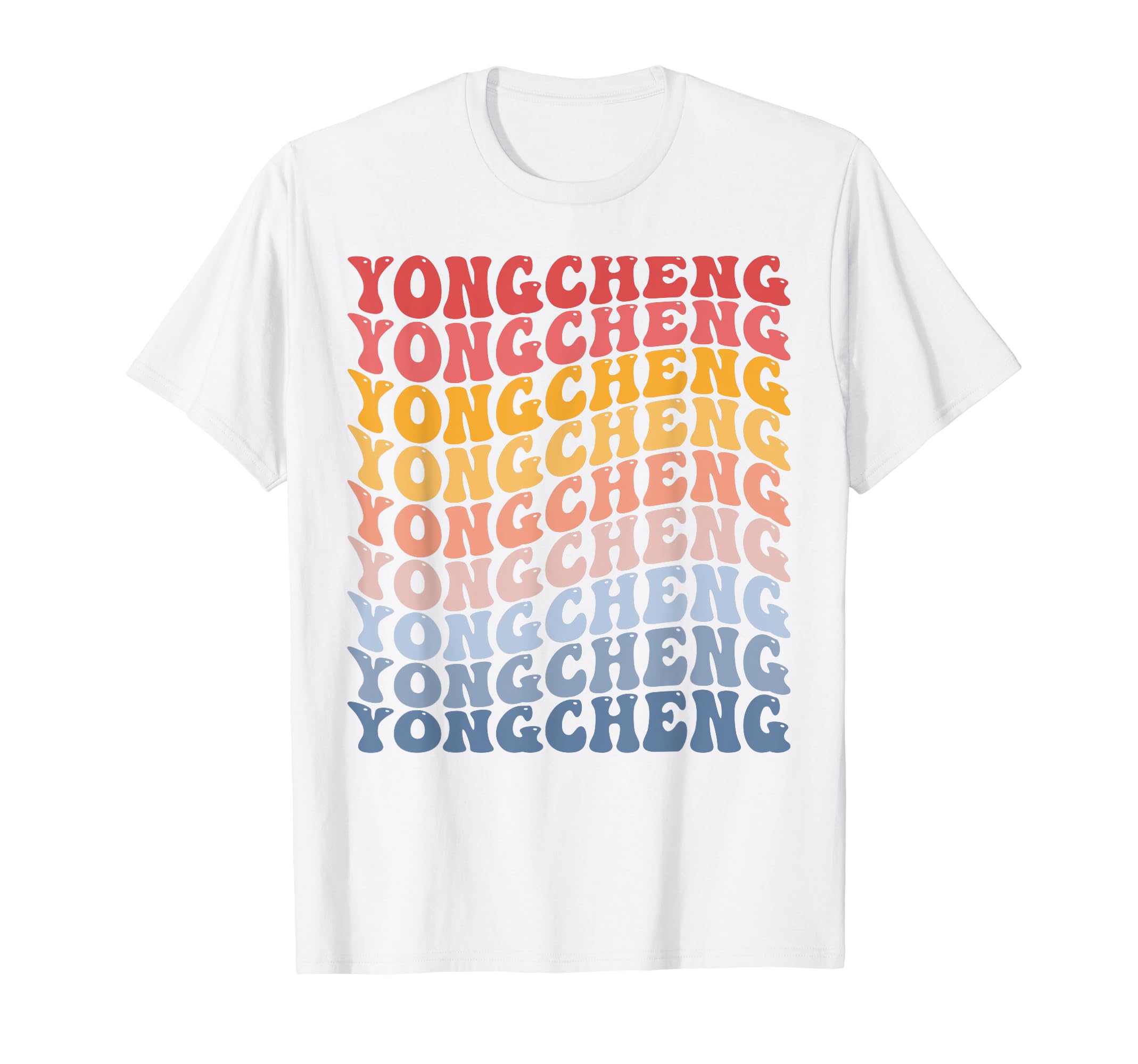 Yongcheng City Groovy Retro T-Shirt