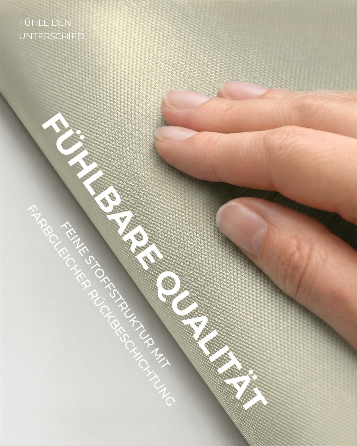 Victoria M. Tenebra Store Obscurcissant Occultant avec Et sans Perçage, Matériel De Montage Inclus, 150 x 160 cm, Blanc crème
