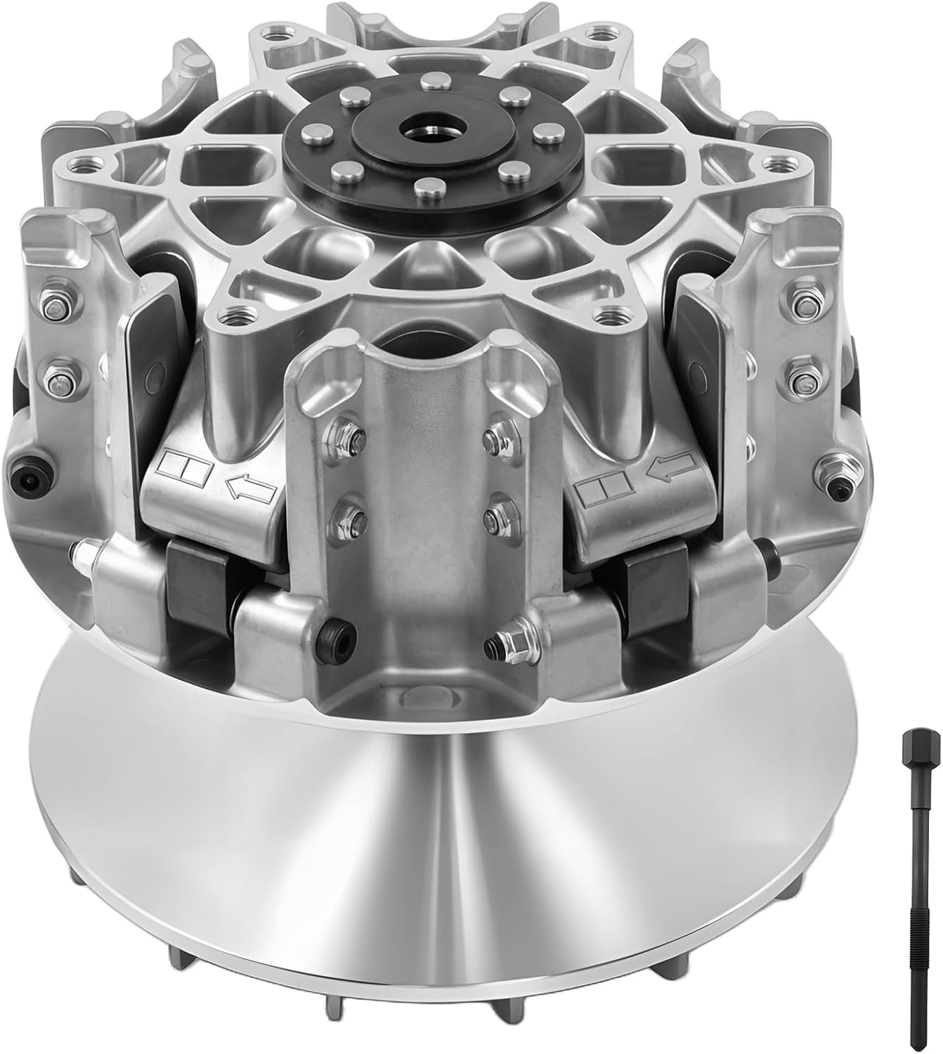 Primary Clutch Compatible with 2016-Up Can-Am Defender HD10, 2021-Up Defender HD9 Heavy Duty Clutch with Puller, Replace# 420280608, 42028060
