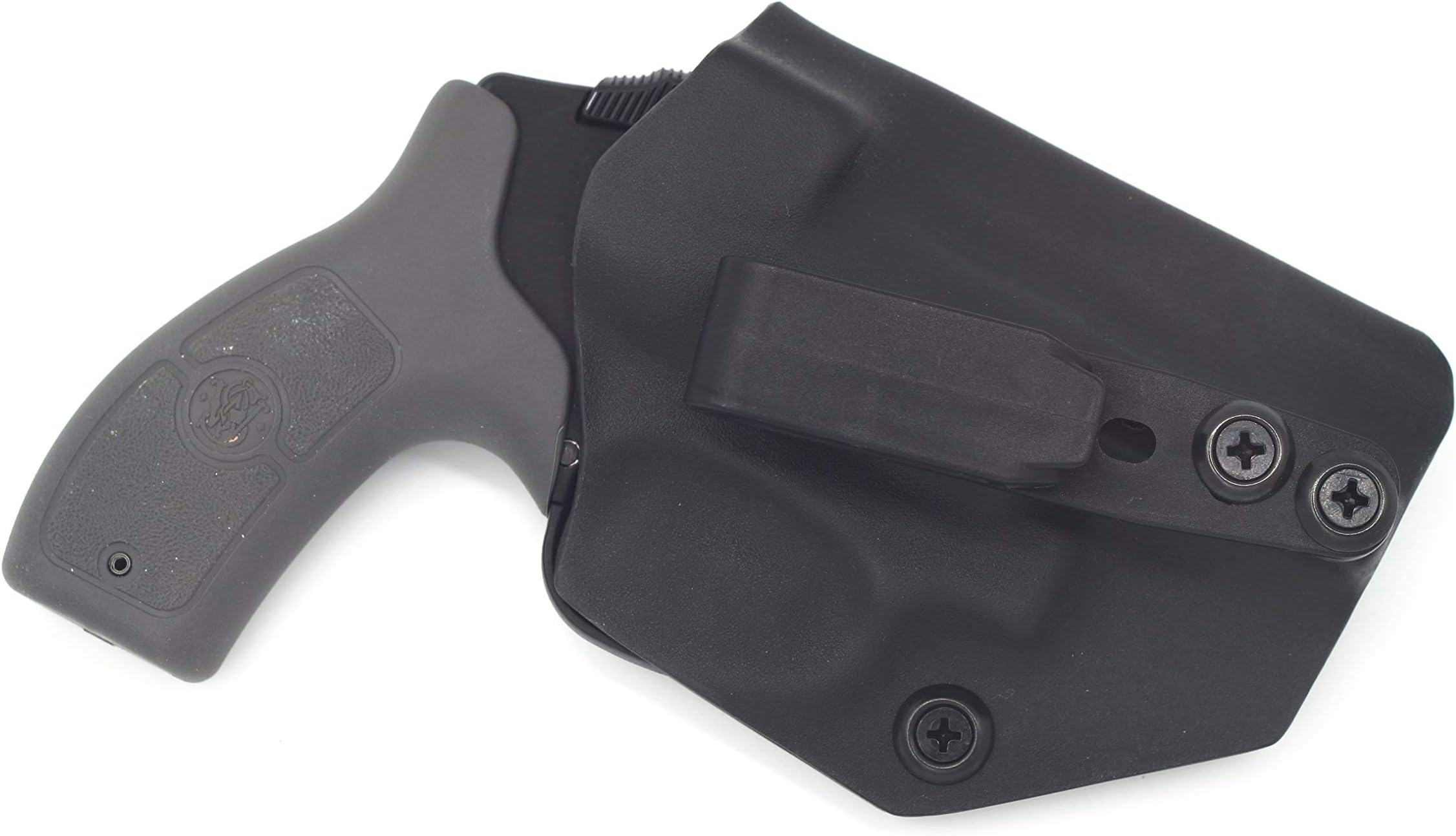 Compatible with Smith & Wesson M&P Bodyguard 38 Special Ambidextrous IWB Kydex Holster Inside Waistband Concealed Carry Holster Made in USA by Fast Draw USA