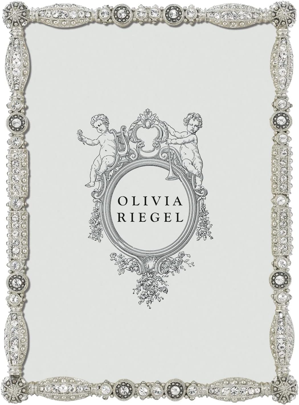 Olivia Riegel Silver Asbury 5" x 7" Frame