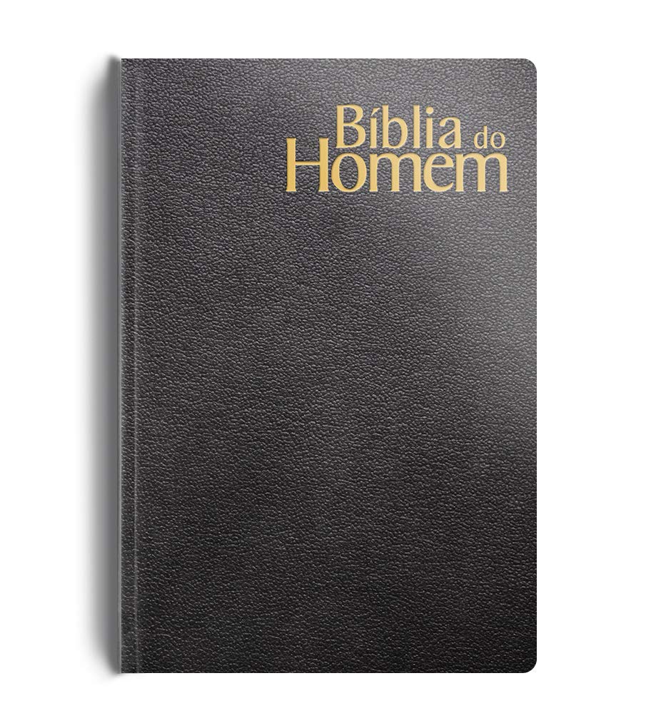 Bíblia do homem NVI - Capa semi luxo preta