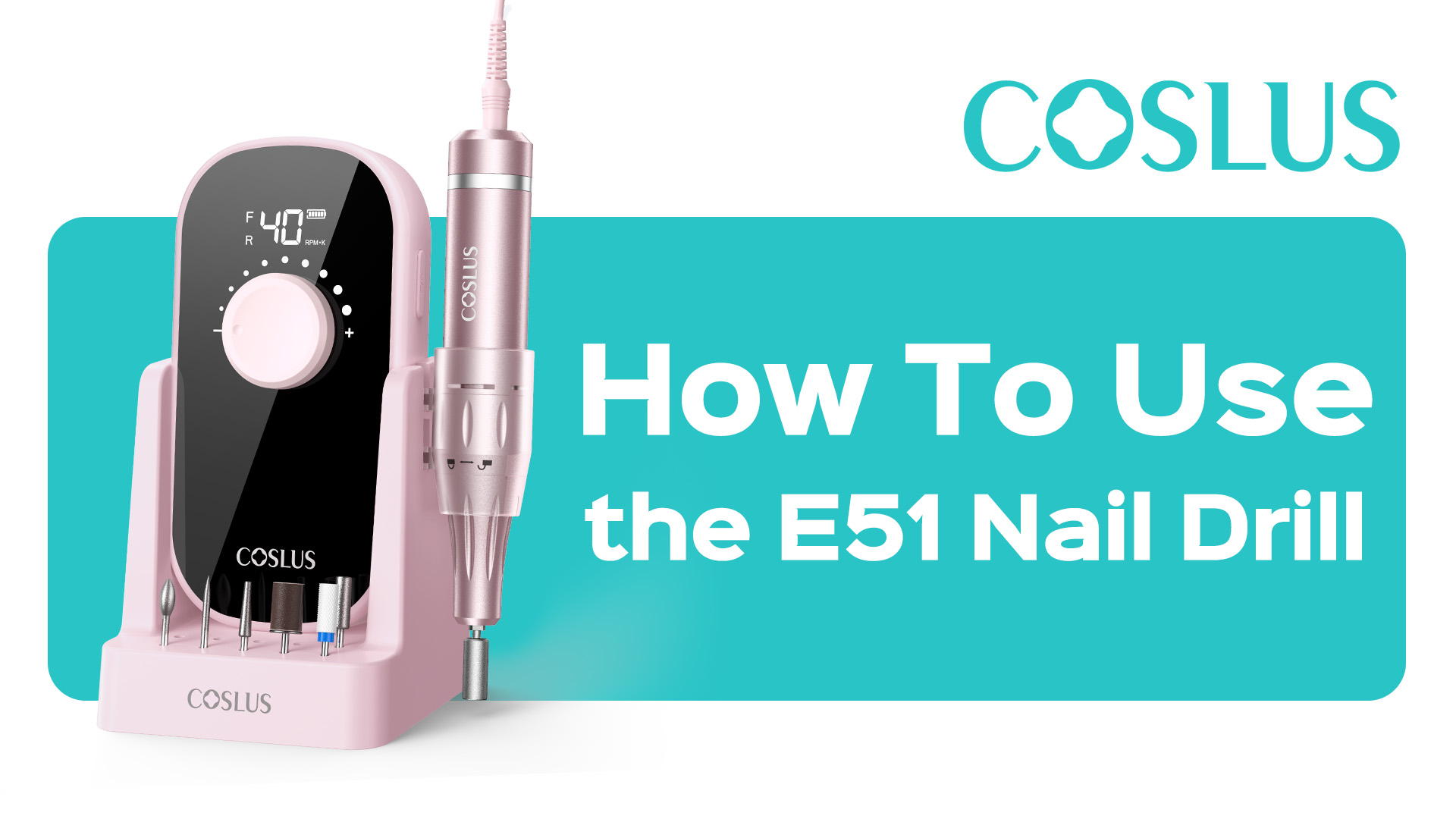 Amazon.com: COSLUS E51 Electric Nail Drill Professional