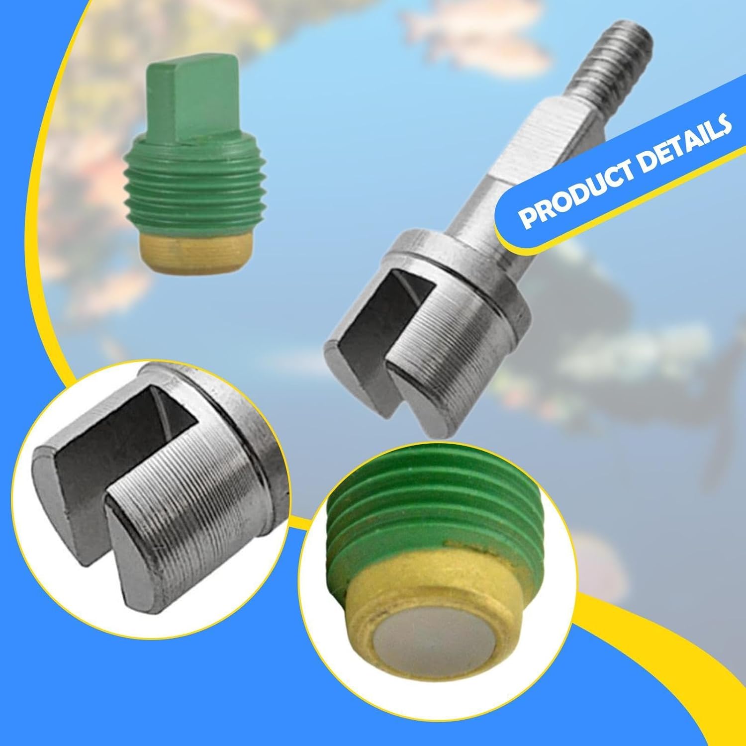 Scuba Tank Valve Seat Diving Cylinder Valve Snorkeling Cylinder Accessories, Replacement, for Outdoor