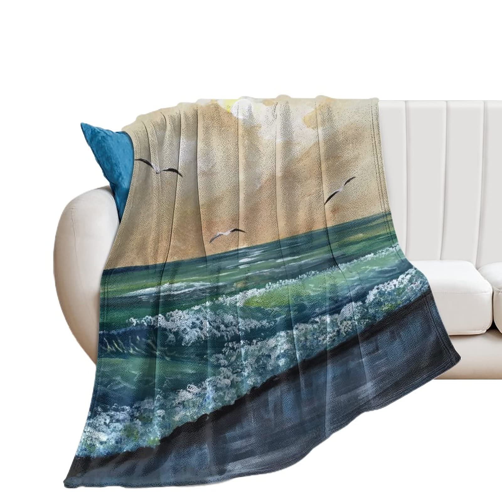 Couverture d'hiver chaude en peluche plaid lit et canapé flanelle douce
