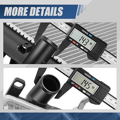 Vista 14 de Auto Dynasty Radiador compatible con 06-10 Mazda 5 2.3L AT, DPI 2894 Radiador de enfriamiento de 1 fila estilo fábrica, núcleo de aluminio