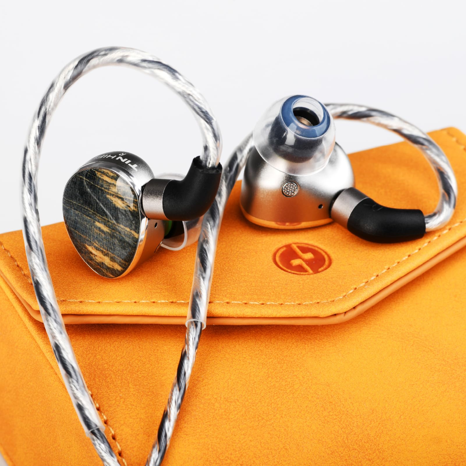 Sabaj TINHIFI T6 słuchawki douszne 1DD + 1 Planar Flagowe hybrydowe słuchawki przewodowe z 3 stylami dostrajania, odłączalnym kablem, słuchawki HiFi dla audiofilów do muzyki i gier (3,5mm+4,4mm - bez