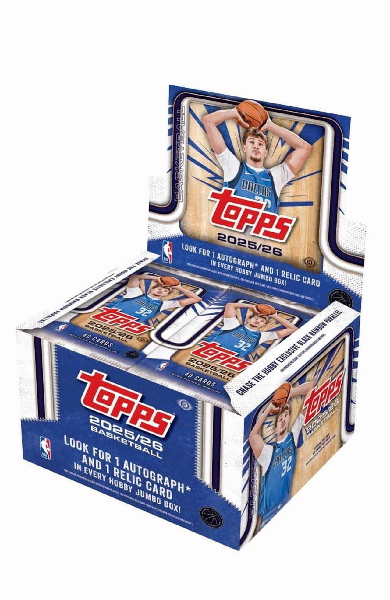 Amazon.co.jp: NBA 2025-26 Topps Basketball Jumbo Box : スポーツ 