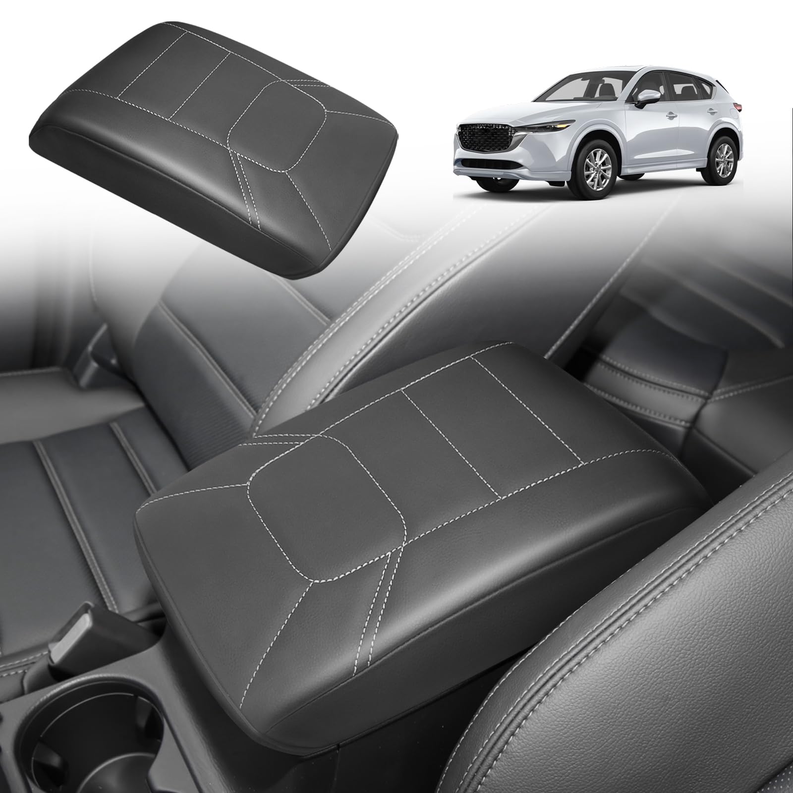 Amazon.com: Muslogy Center Console Armrest Cover Fit for Mazda CX