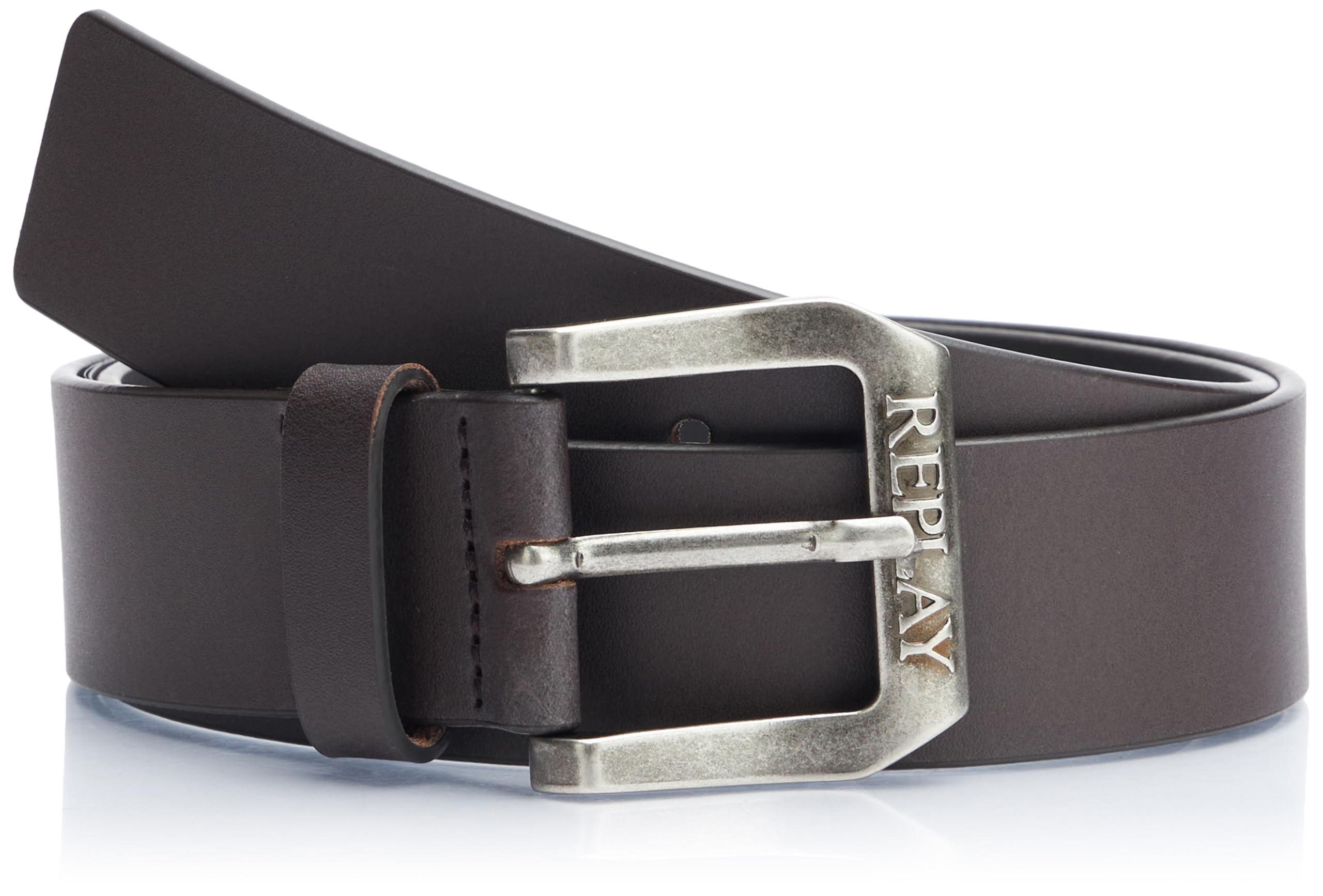 REPLAY belt Belt W110 Black Brown