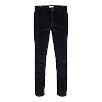 JACK & JONES Jpstmarco Jjbasic Corduroy Chino, Navy Scuro