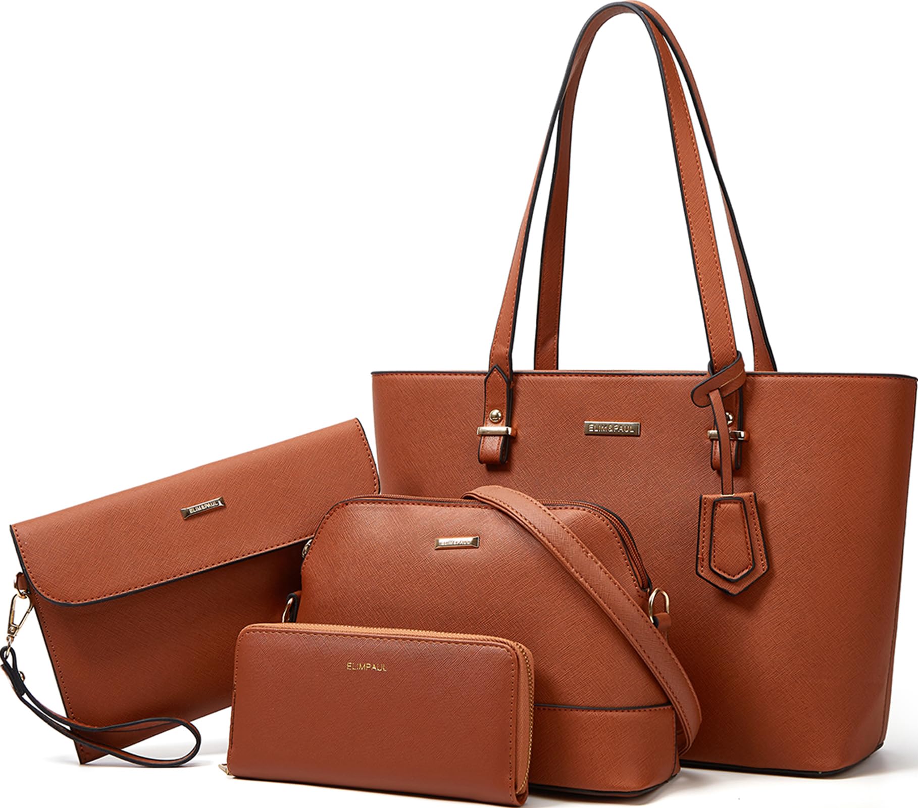 Women Fashion Handbags Tote Bag Shoulder Bags Top Handle Satchel Purse Set