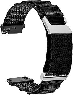 سوار ساعة الباين نايلون حلقي من ووتشي، سوار رياضي قابلة للتعديل للرجال والنساء، مختلفة الألوان والمقاسات، عرض 18 ملم و20 ملم و22 ملم