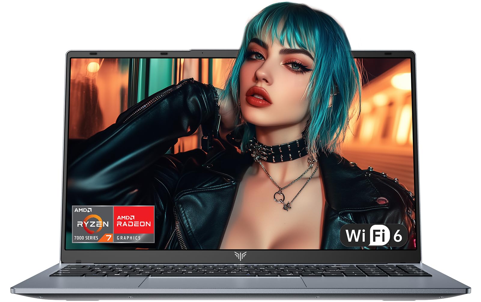 2026 Gaming Laptop - 15.6 Inch FHD with Ryzen 5 7430U Processor up to 4.3GHz (Beat R5 7520U) - 16GB RAM DDR4x2 512GB M.2 SSD with 11 Pro, BT5.2, USB3.2,Type-C,Privacy, 65W Fast Adapter, WiFi 6
