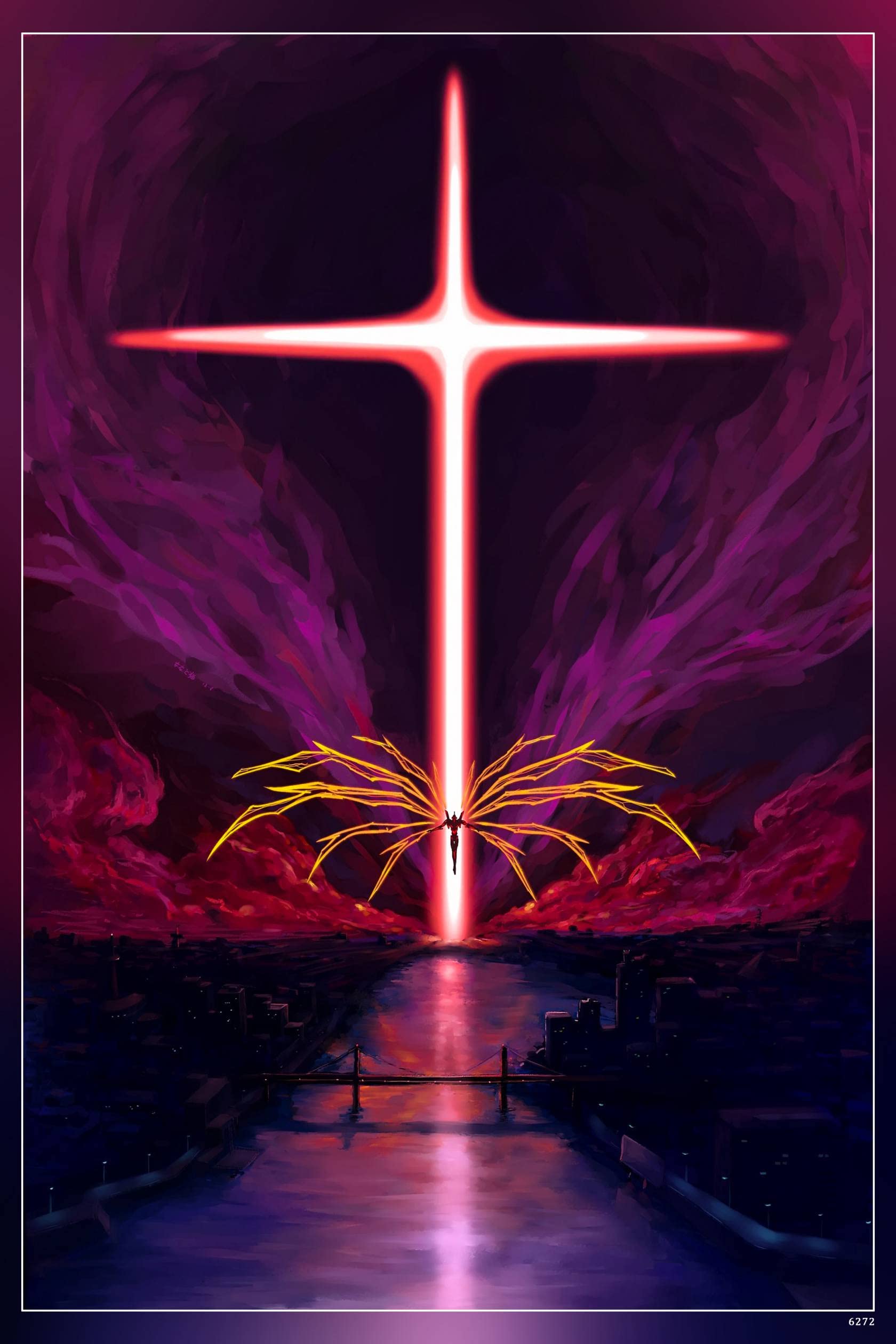 POSTERNEST Neon Genesis Evangelion Anime Series Poster Matte