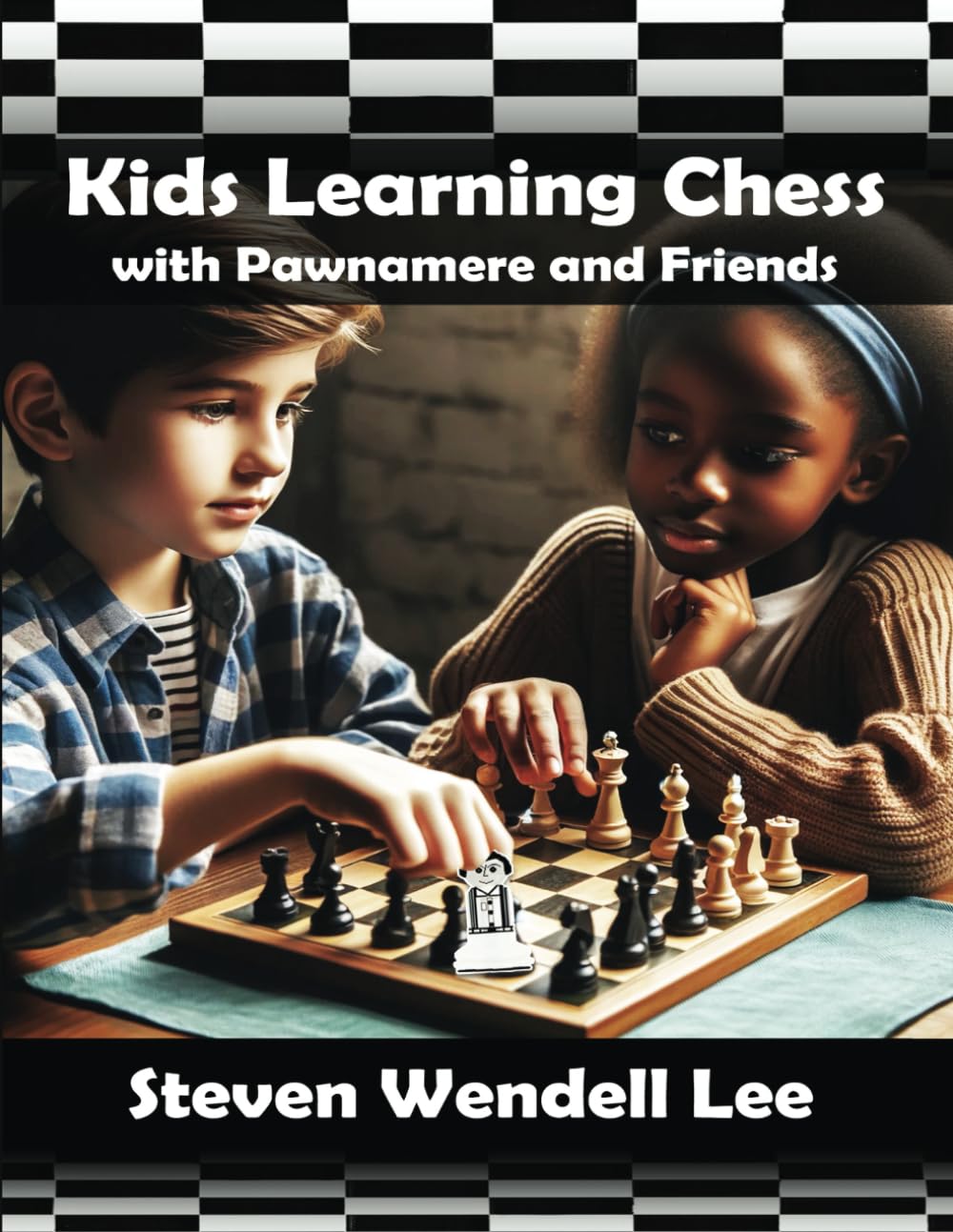 Kids Learning Chess with Pawnamere and Friends