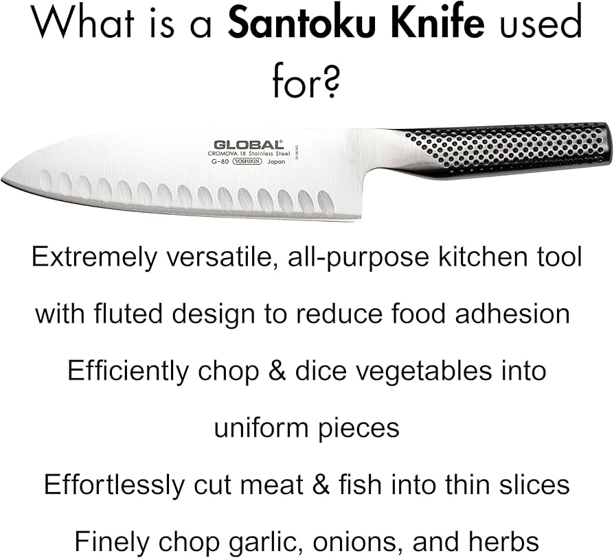 Amazon.com: Global 7 inch Hollow Ground Santoku Knife