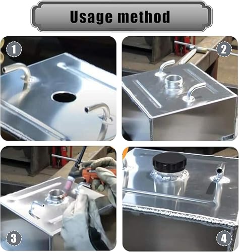 Miniatura 7 de ZKFAR 1 tapón modificado para llenado de aceite de motor para automóvil, cubierta de tanque de agua de metal impermeable de 2 pulgadas, tapas de