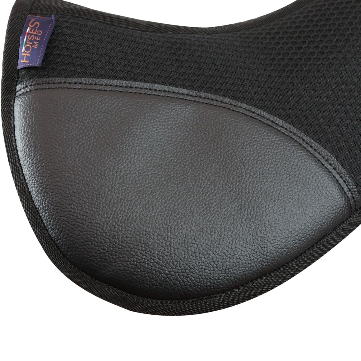Horses Media silla de montar Memory y Mesh transpirable, medio sillín suave y resistente