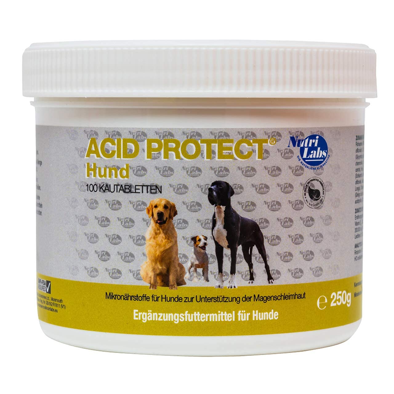Acid Protect - Pastillas masticables para Perros (100 Unidades)