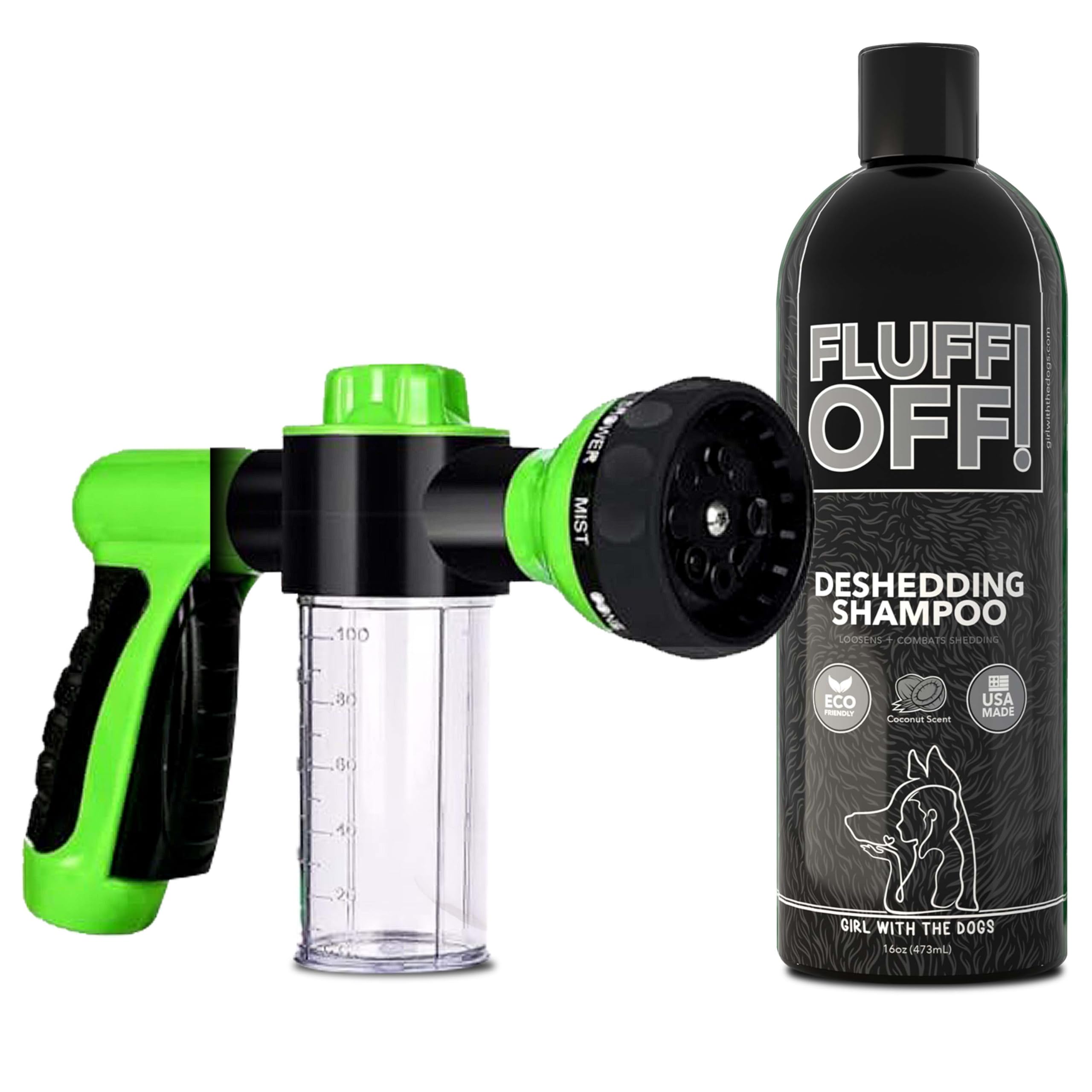 Amazon.com: Girl With The Dogs Soap Dispensing Pet Wash Sprayer