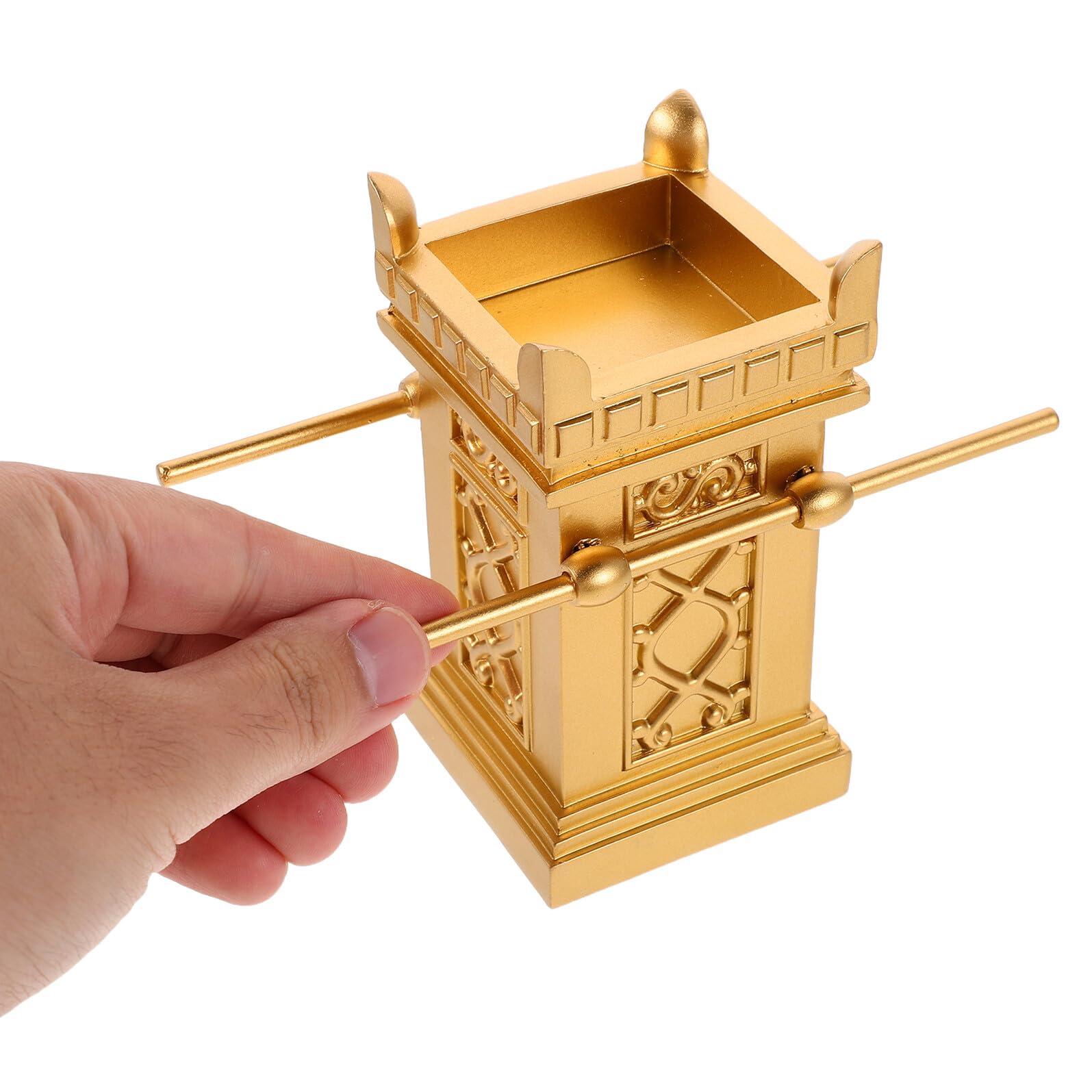 Gedenkfigur für Gebet Tischdekoration aus Kunstharz Miniatur Altarschmuck für Tempel und Heilige Altäre