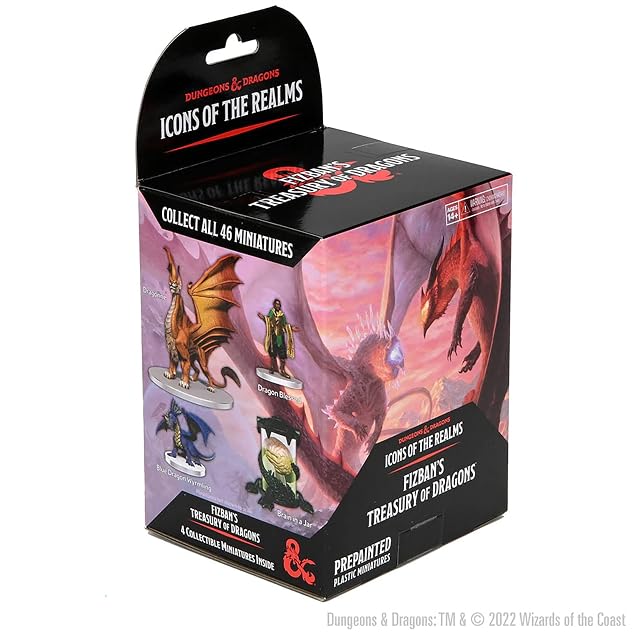 Foto 7 de 7 de D&D Icons of The Realms: Fizban's Treasury of Dragons - Booster (Set22)