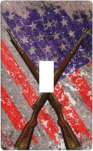 Miniatura 21 de Placas de pared para receptáculo de dispositivo dúplex de 1 banda, cubiertas de toma de corriente azul retro onduladas, cubiertas decorativas para