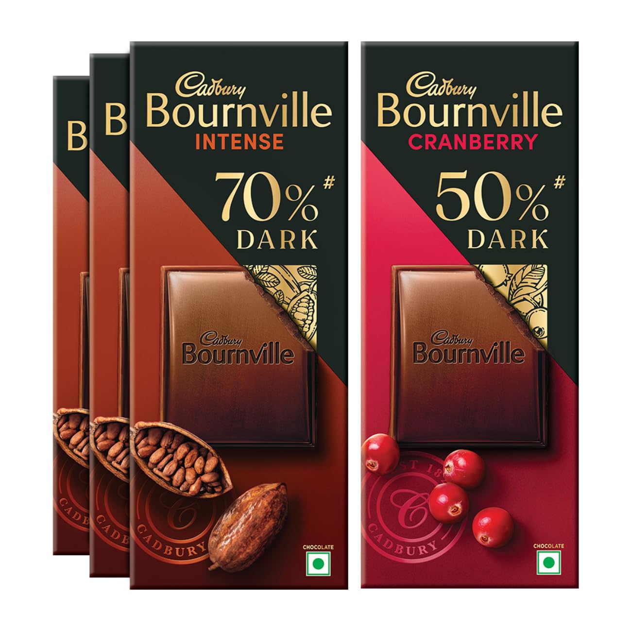 See full amazon price history chart for Cadbury Bournville Rich Cocoa 70% Dark Chocolate Bar, 80 Gram(Pack Of 3) & Bournville Cranberry Dark Chocolate Bar, 80 Gram Cadbury Bournville Rich Cocoa 70% Dark Chocolate Bar, 80 Gram(Pack Of 3) & Bournville Cranberry Dark Chocolate Bar, 80 Gram (B09KXYT7LK) Amazon Price History, Amazon Price Tracker