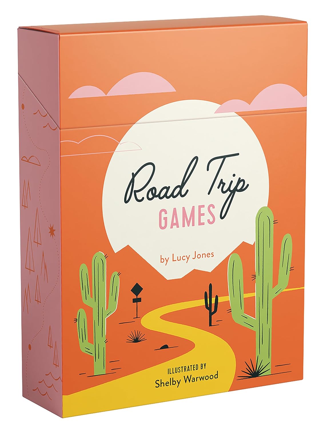Road Trip Games: 50 Fun Car Games for Kids & Adults - Portable Travel Card Deck by Lucy Jones