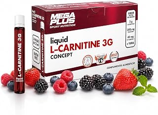 MEGA PLUS Liquid L-Carnitine 3G Concept 14 Viales de 25 ml