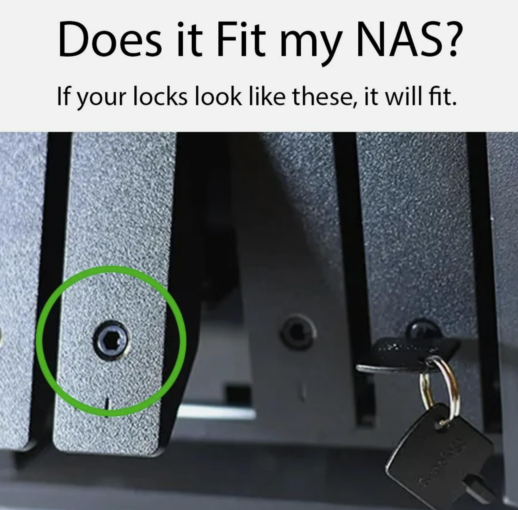 Designz3D NAS Hard Drive Replacement Key Compatible with Synology