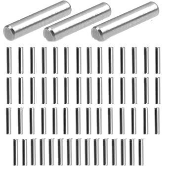 60pcs 2x10mm HEX Wheel Hub Nut Pin Compatible with HSP Redcat Wltoys Traxxas, Hyper Go Wheel Hex Pin M20101 for MJX Hyper Go Parts 16207 16208 16209 16210 H16BM H16DR H16BM H16H