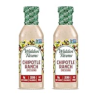 Vista 37 de Walden Farms Paquete variado de aderezos para ensalada – Ranch & Honey Dijon – Sin calorías, sin gluten, bajo en carbohidratos, apto para dieta