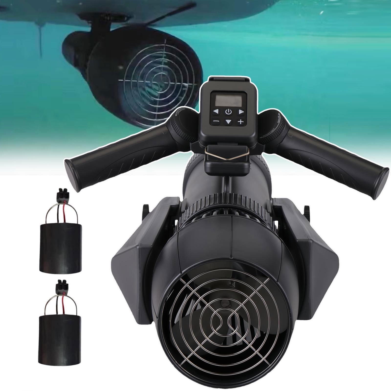 500W Scooter Submarino eléctrico (2025 Nuevo), Scooter Marino Que controla el Pulgar, Velocidad de la Hoja 1800-2700 RPM, para el Supple de Paleta, Piscina, Buceo y Snorkel, Scooter de Agua