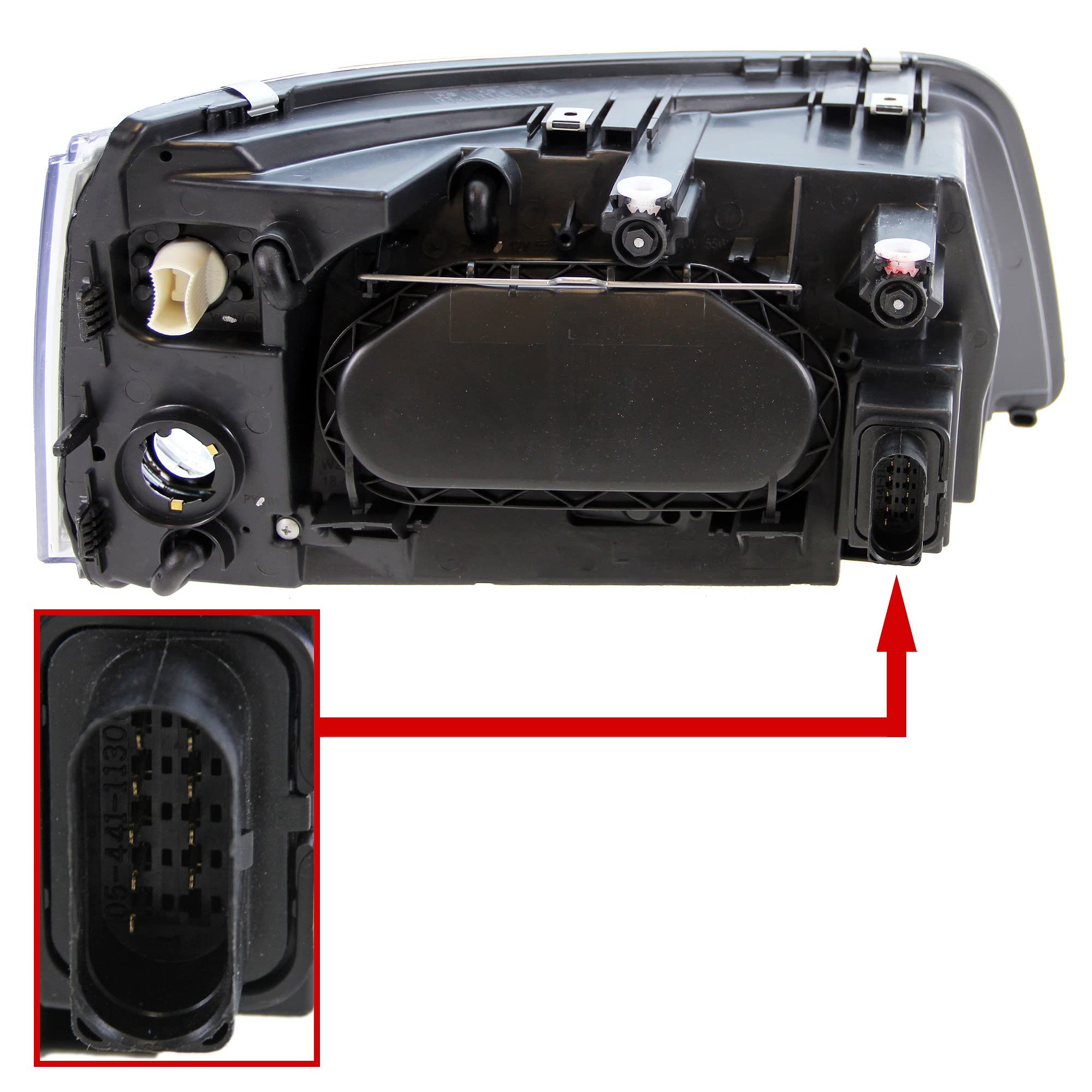 BESTPRICE ATP 2x fari principali anteriori sinistro + destro H1 / H7 con