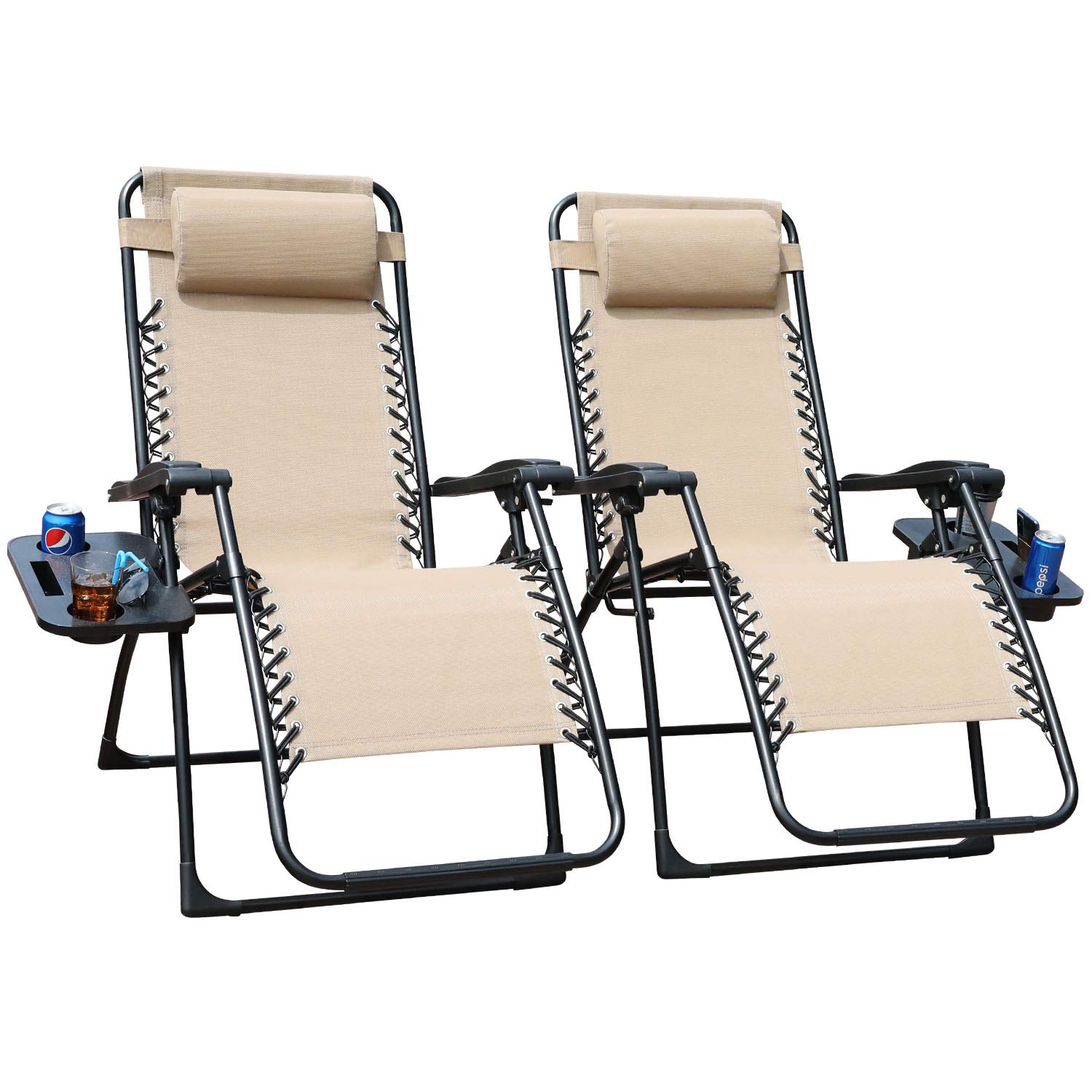 Buy GOLDSUN Zero Gravity Chair Patio Folding Lawn Lounge Chairs Outdoor