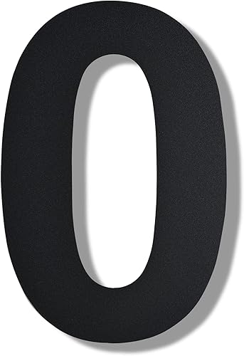 BetLight Números de casa grandes modernos, 12 pulgadas de alto, de acero inoxidable, flotante, número de dirección de casa para